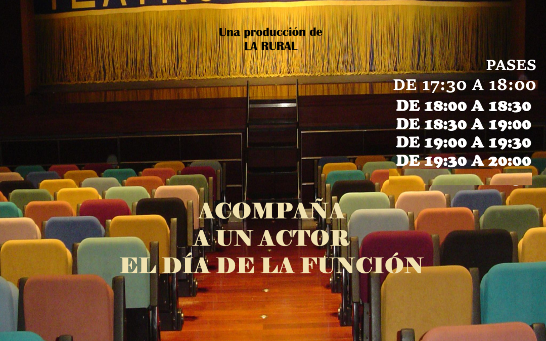 Microteatro: En las entrañas del Teatro Cervantes