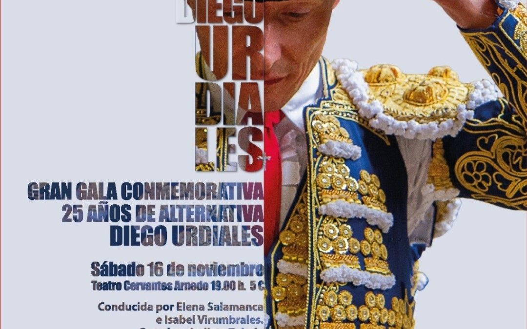 Gala conmemorativa 25 años alternativa del torero arnedano Diego Urdiales.