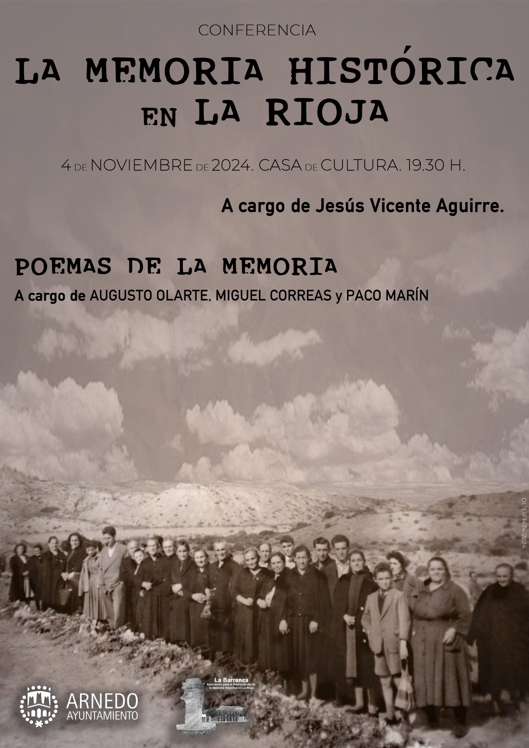 Conferencia «La Memoria Histórica en La Rioja»