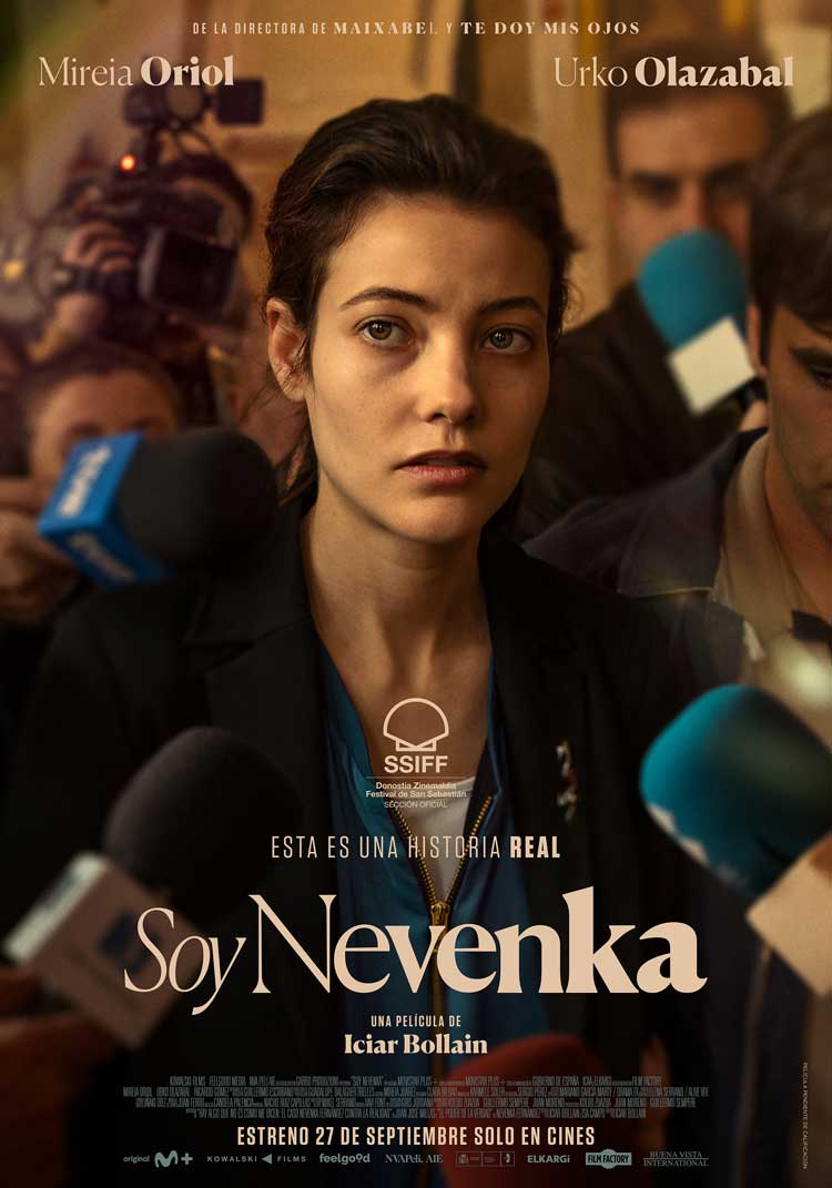 Cine: Soy Nevenka.  En conmemoración del Día Internacional de la Eliminación de la Violencia contra la Mujer