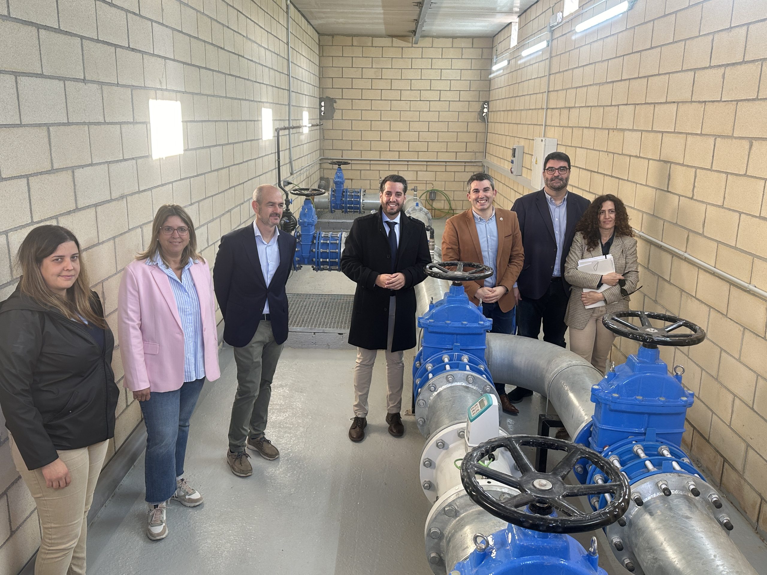 En marcha el nuevo depósito de agua potable de Arnedo