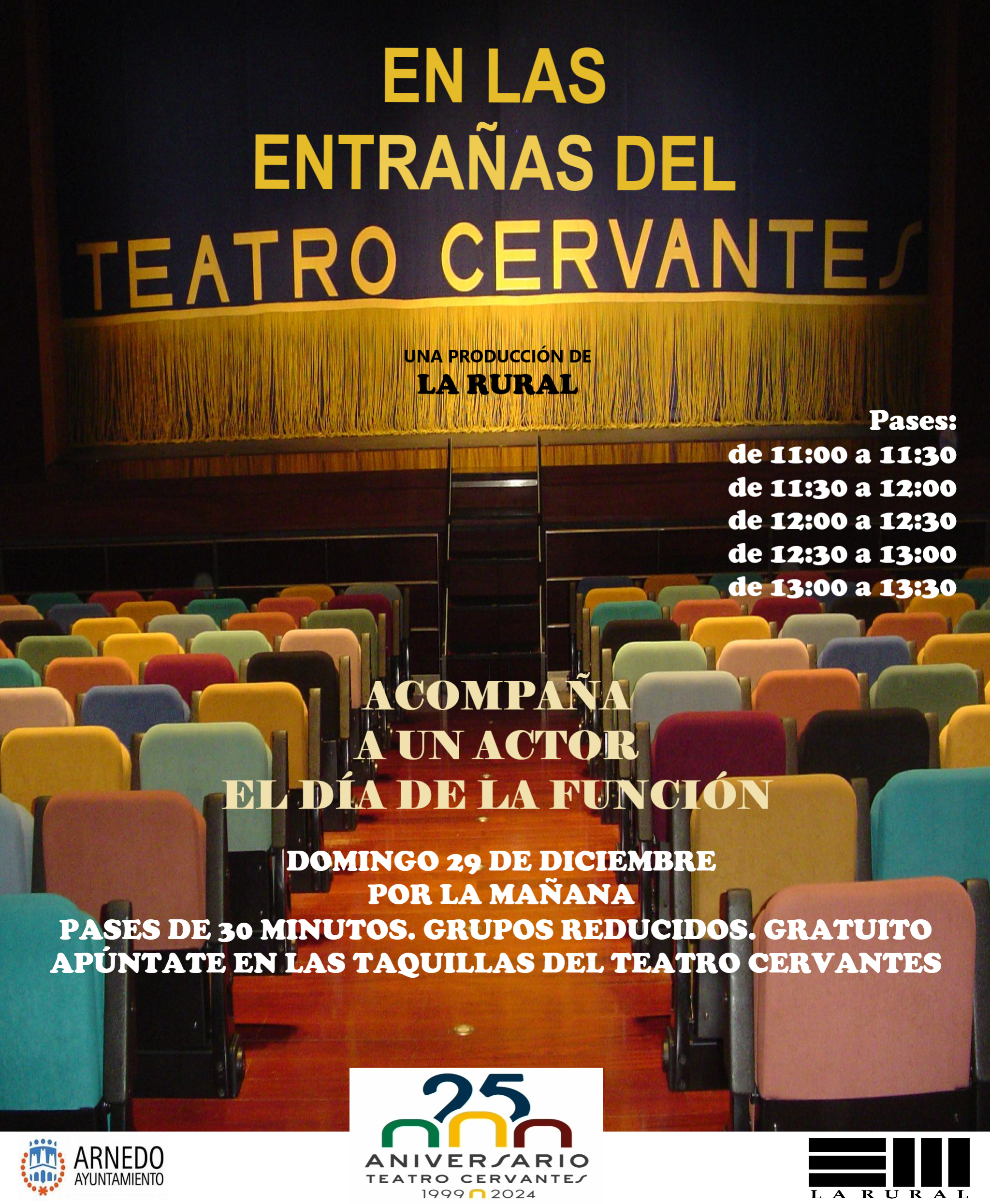 Microteatro: En las entrañas del Teatro Cervantes