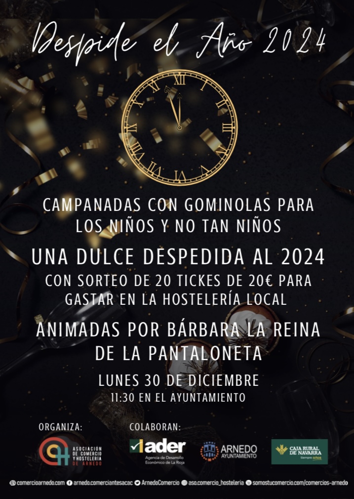 Despide el año 2024