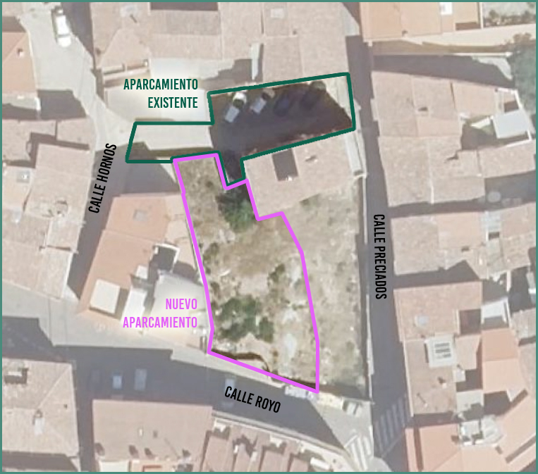 Nuevas plazas de aparcamiento en el entorno de la Plaza Nuestra Señora de Vico