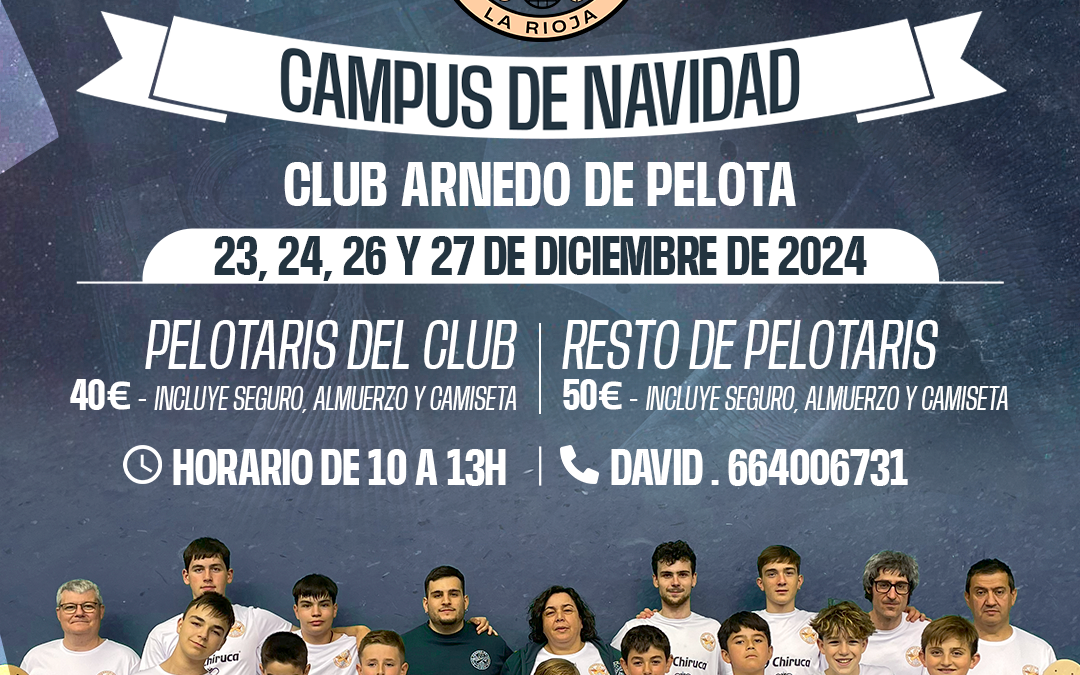 Campus de Navidad de Pelota