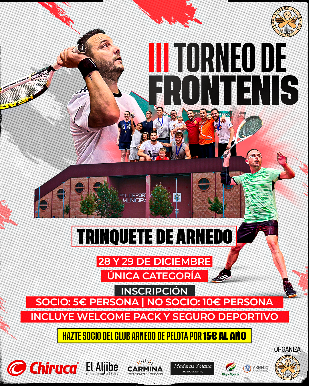 III  Torneo de Frontenis en Trinquete