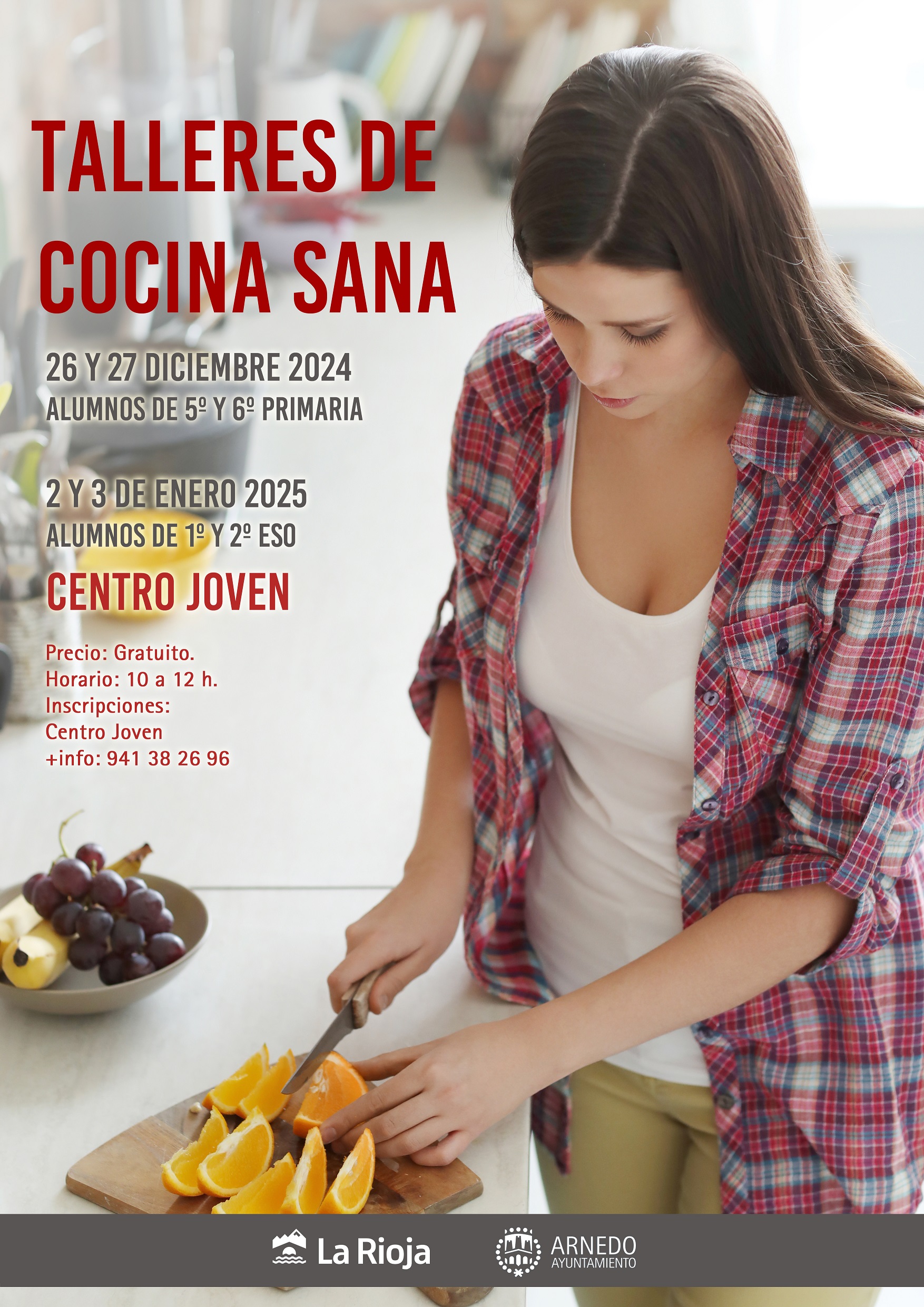 Taller de cocina sana 5º y 6º de Ed. Primaria