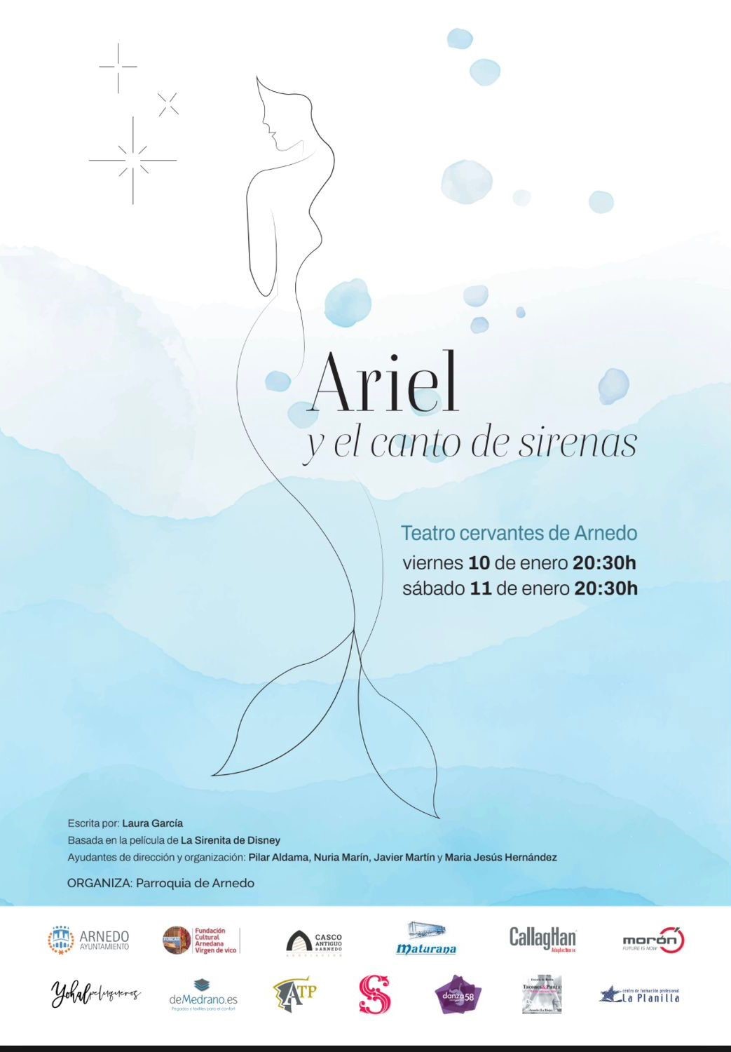 Teatro Musical: Ariel y canto de las sirenas