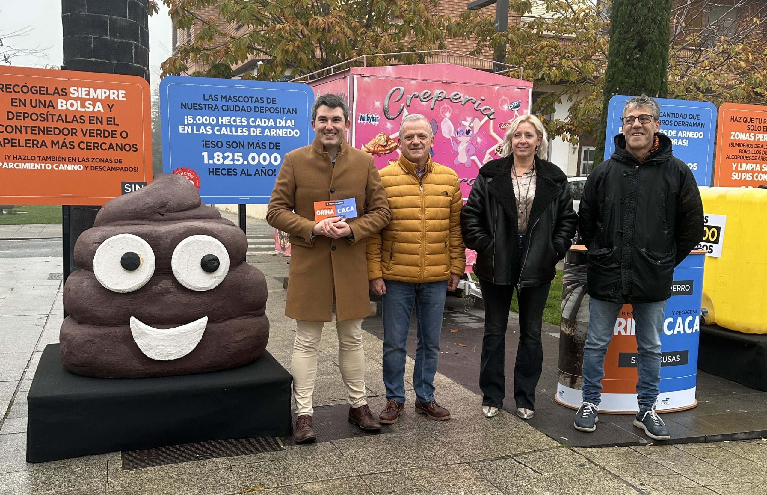 La campaña «Sin excusas» concienciará sobre los daños e imagen de los excrementos de animales en la ciudad